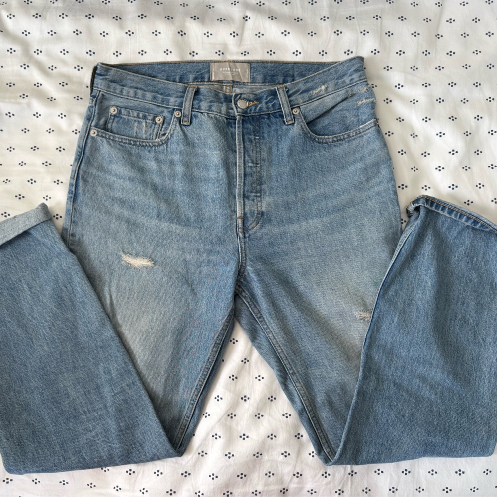 Everlane Relaxed Straight Fit Jeans